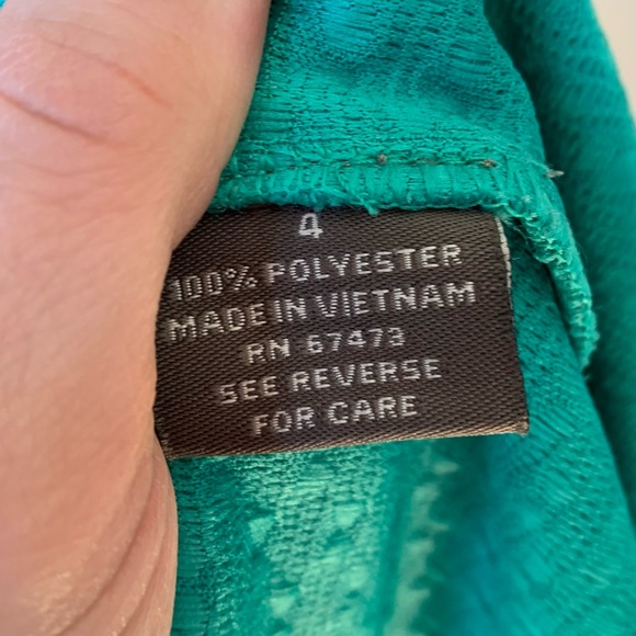 Taylor green A line dress - Picture 5 of 5